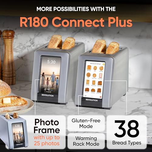 Pet R180 Revolution R180 Smart Toaster Bundle - Stainless Steel - Future of Food