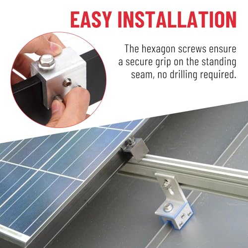 Image of 24PCS Standing Seam Roof Clamps