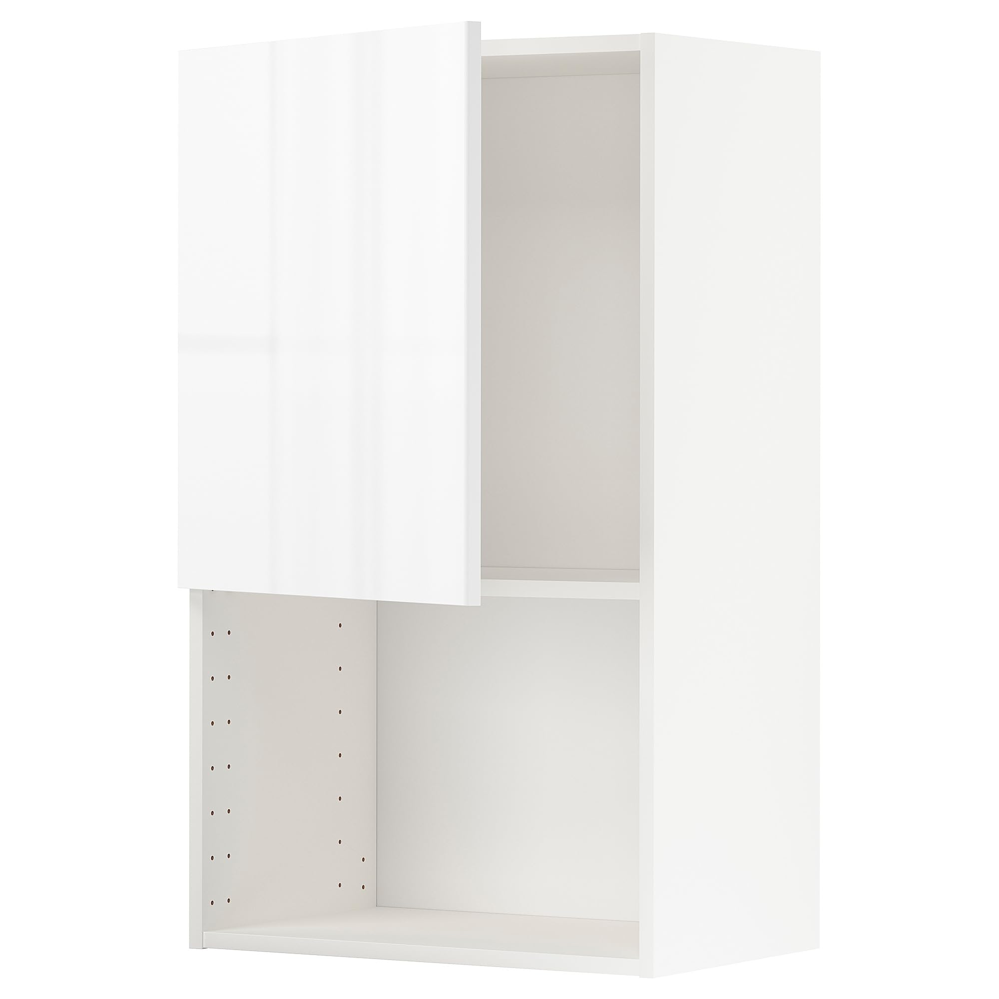 Caisson micro-ondes METOD blanc meuble haut cuisine 60x100 cm