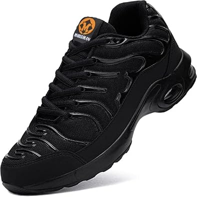 Mens Safety Trainers Work Boot Shoes | Lightweight Boots Non Slip, Breathable, Puncture Proof, Shock Absorbing Womens