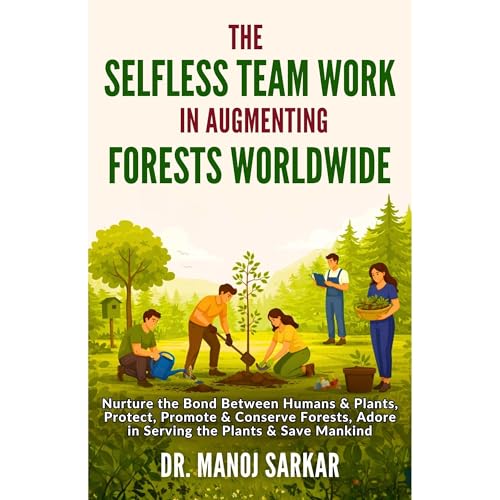 The Selfless Team Work in Augmenting Forests Worldwide Audiolibro Por Dr. Manoj Sarkar arte de portada