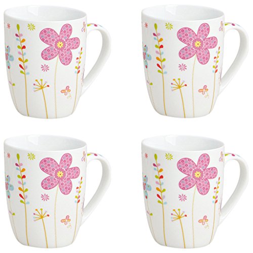 Kamelio Tazza da caff�, Porcellana, multicolore