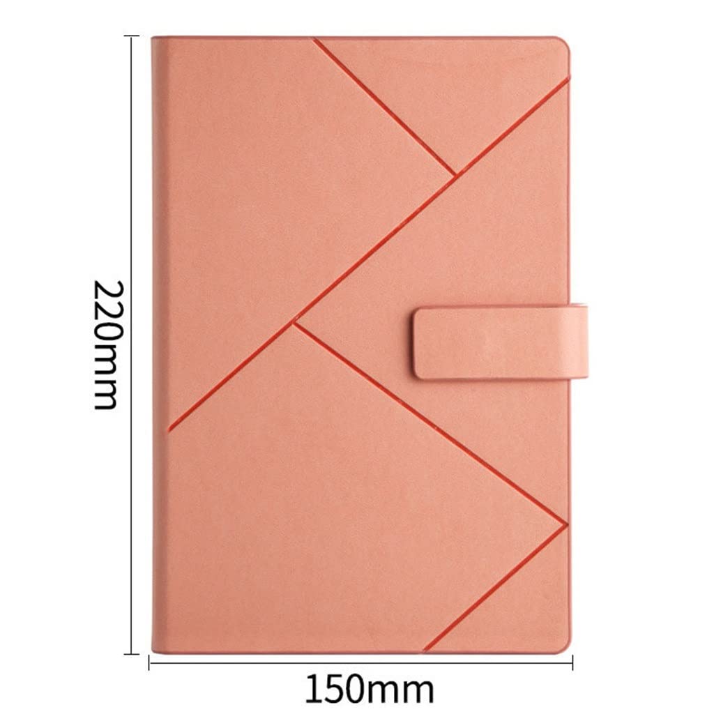 Set di quaderni Agenda Aziendale Line Notebook Pu Agenda giornaliera Quaderni Forniture di cancelleria (Stile D)