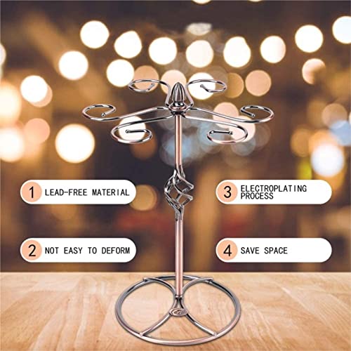 Soporte para botellas de vino estilo retro para mesa miniatura 3