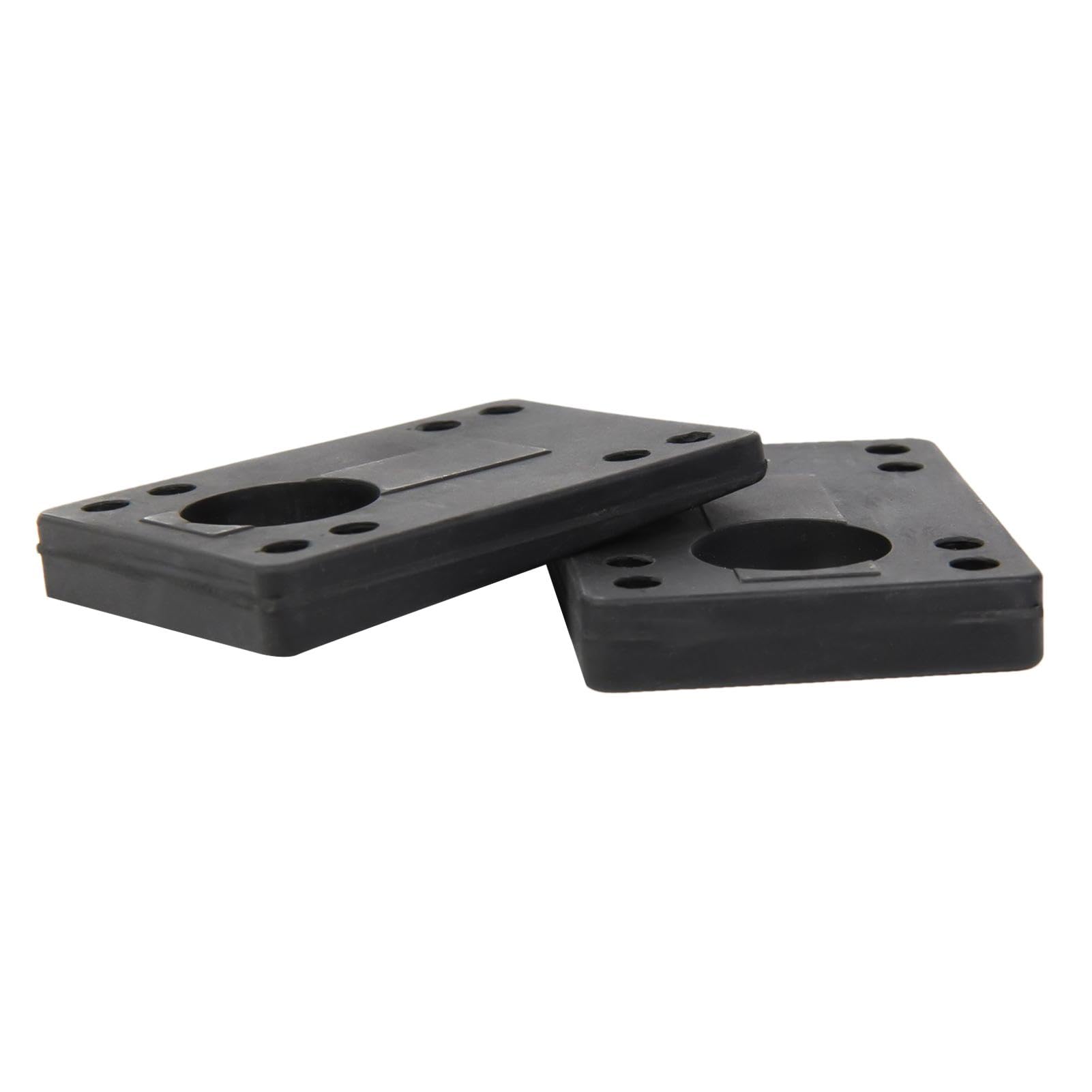 Générique Skateboard Shock Pads, Angle Wedge Riser Pads. Rubber Skateboard Pads. Wheelbite Prevention Pads. Shock Absorbers. Skateboard Riser Pads Soft Rubber 72x52mm/2.83 X 2.05inch