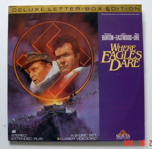 Where Eagles Dare Deluxe Letter-Box Edition Laser Disc