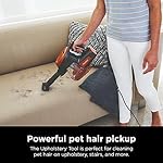 Shark Rocket Ultra-Light Corded Bagless Vacuum for Carpet and Hard Floor Cleaning with Swivel Steering (HV301), Gray/Orange - Image 5