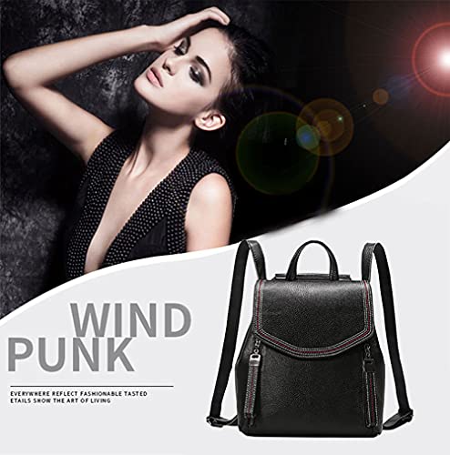 YIZICHOO Dames Rugzaktassen Crossbodytassen PU Leer Handtassen met Korte Hengsels Vrije Tijd Hoge Capaciteit YINL86021 - Image 3