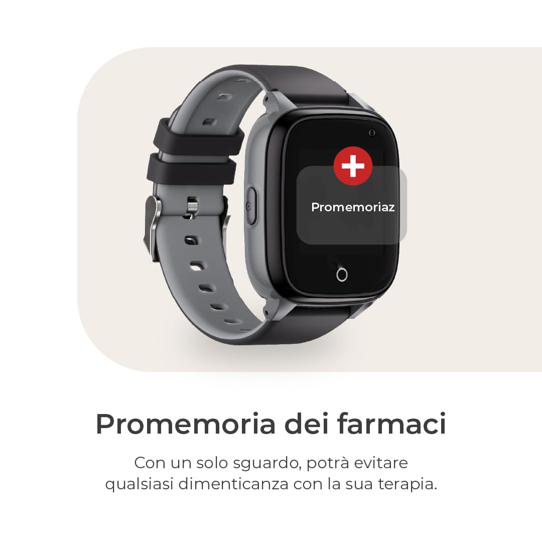 SaveFamily Senior | Orologio Localizzatore per Anziani con GPS