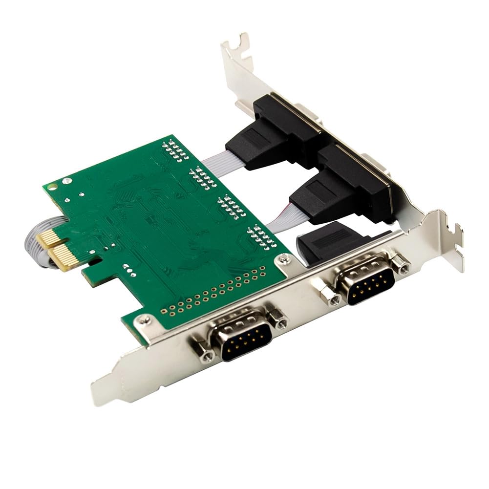 Amazon | Ducevnaoe 拡張カード 310 PCIe X1 CH384L 4S DB-9 ピン 232