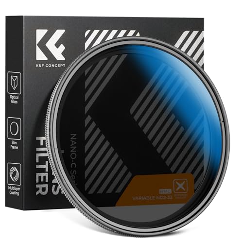 Filtro ND variable ND2-32 K&F Concept serie C de 1-5 paradas y 18 capas de revestimiento
