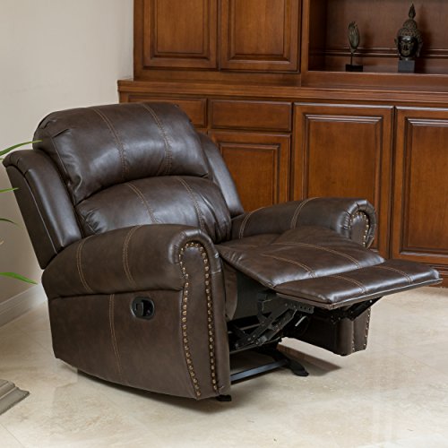 Best Selling A Gavin Brown Bonded Leather Gliding Recliner