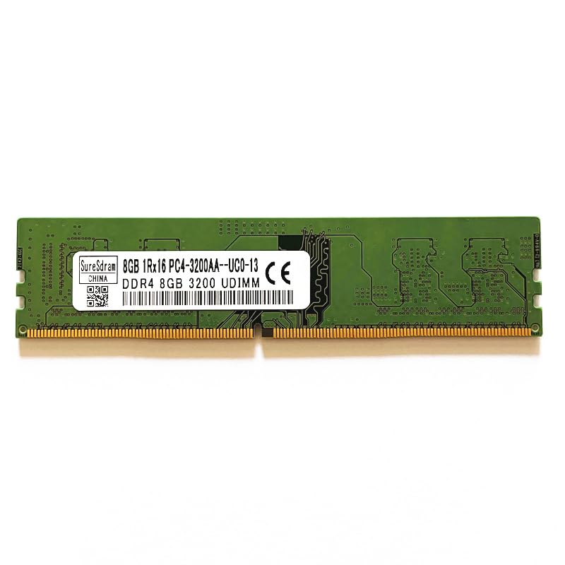 DDR4 UDIMM RAM 8GB 3200MHz Desktop Memory 288pin DDR4 8GB 1RX16