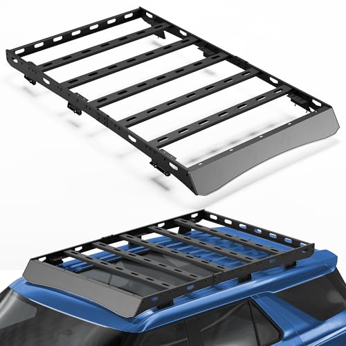 Roof Rack for 2020-2026 Ford Explorer Full Platform Roof Rack Heavy Duty Steel Rooftop Cargo Rack E-Coated & Powder Coated 800 LB Capacity