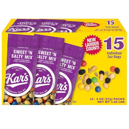 Kars Sweet 'N Salty Mix, 2 Oz., 15 Pk. Kars Sweet And Salty Delux...