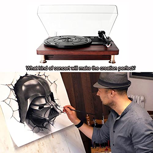 Lecteur de vinyle Portable LP tourne-disque tourne-disque Vintage Gramophone phonographe lecteur haut-parleur stéréo… - Les Beatles, Paul McCartney, John Lennon, RIngo Starr, George Harrison Lecteur de vinyle Portable LP tourne-disque tourne-disque Vintage Gramophone phonographe lecteur haut-parleur stéréo… – Image 5