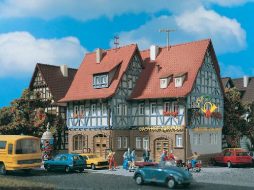 Preisvergleich Produktbild Vollmer 3637 H0 - Gasthof Zur Post