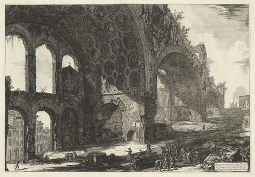 Impression tableaux peinture sur toile de Piranesi, chef-d'œuvre pour chambre