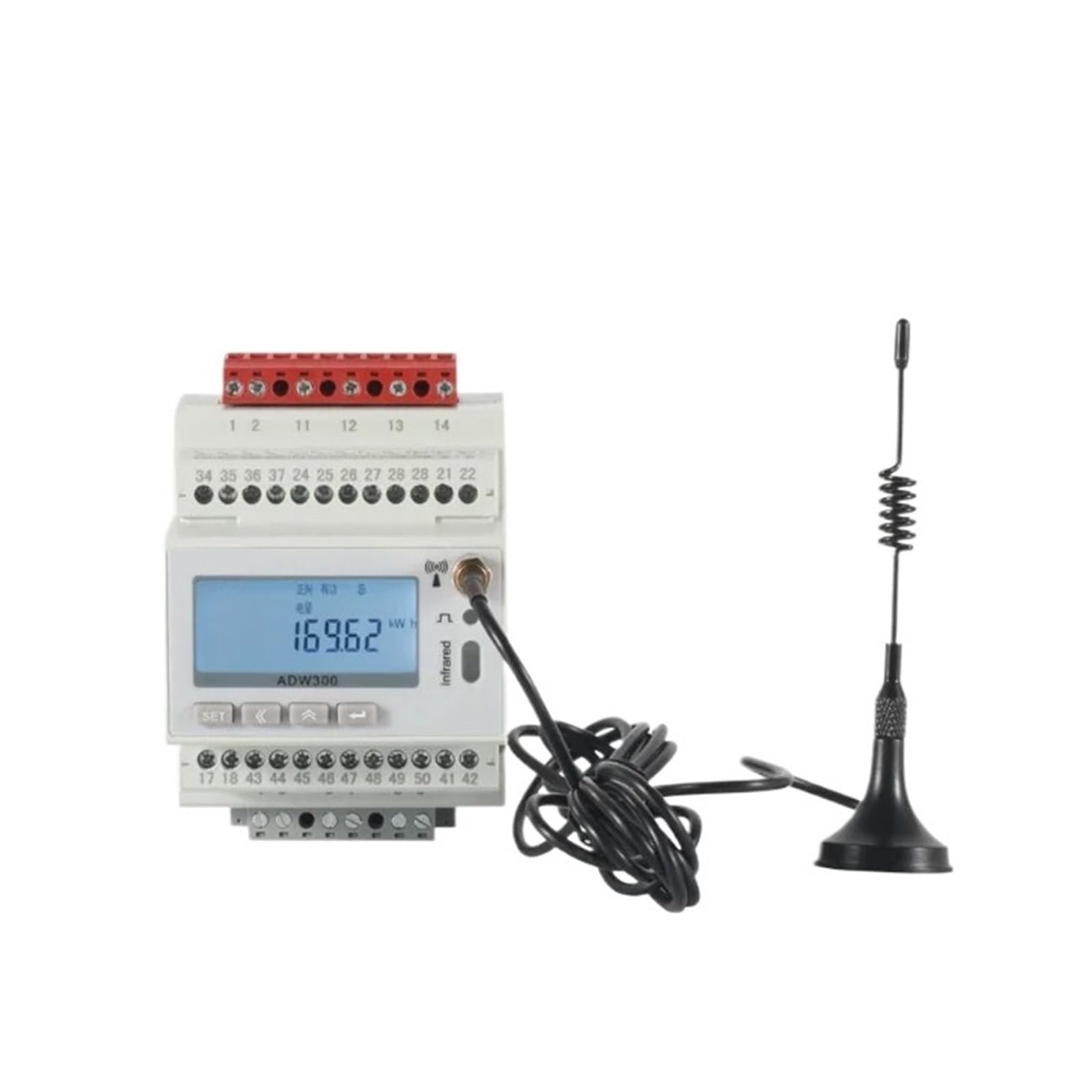 CJKXPZMH ADW300 Display WiFi and RS485 Communication for 3-Phase Energy Meter(ADW300 LR)