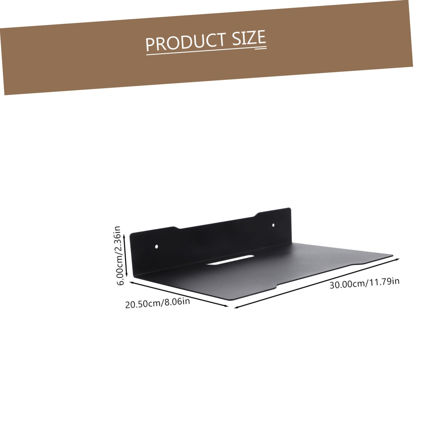 VILLCASE Sturdy Metal Wall Bracket Universal Fit Easy Installation Space-Saver for Camera Router