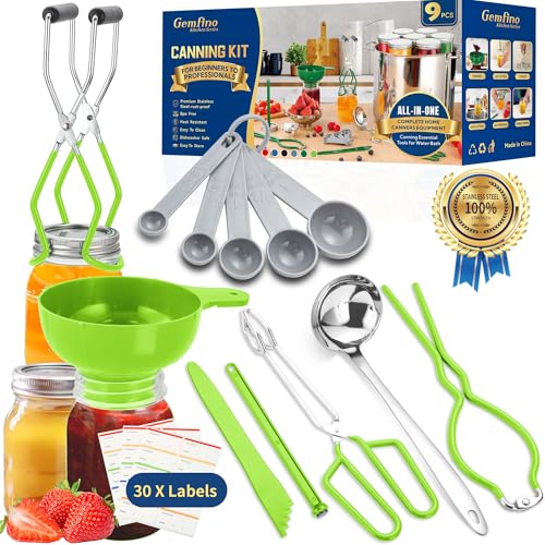Image of Canning Supplies Starter Kit,Canning Kit Set for Beginners