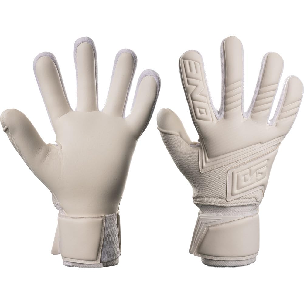 ONE NXT Pro Contra VISION Negative Protection | Finger save spines protect | Whiteout Void Glove | OG1 Kids Goalkeeper Gloves |