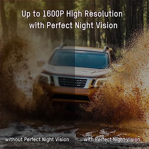 Image of Hikvision Car Dash Cam K5, 2K Dual Channel | 2K Front HD 1080P Rear HD | 3'' Touch Screen | 140 View | G Sensor |Emergency Recording |App Playback & Share |Voice Recognition |Support 256GB SD Card