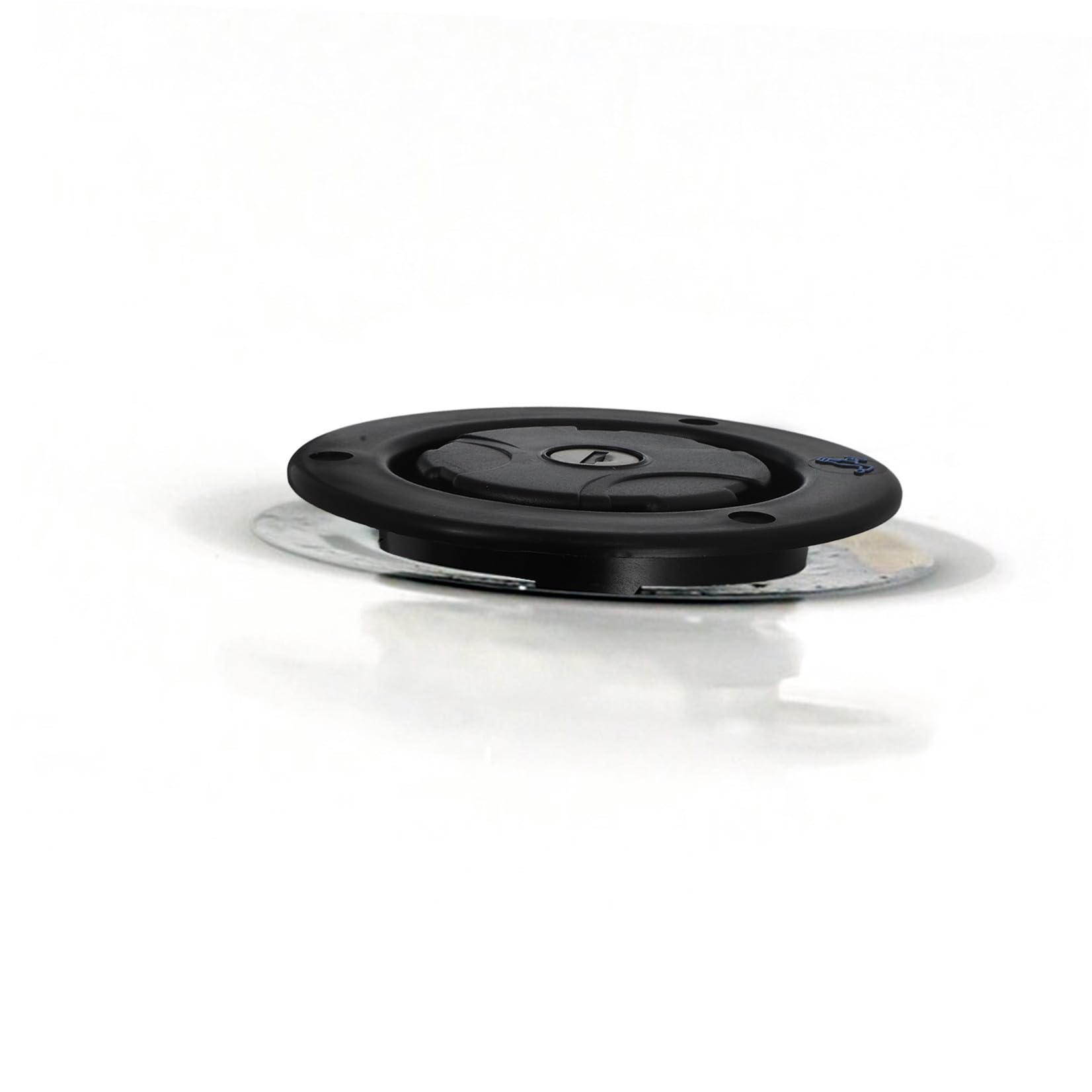 Levemolo Tapa de Entrada de Agua Dulce Uso Sencillo y Práctico para Autocaravanas para Reemplazo de Tapa Vieja o Dañada en Abs Negro en Vehículos Recreativos