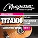 Magma Classical Guitar Strings Normal Tension Titanium Nylon - Silver Plated Copper (GC110T) (1 Set)
