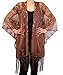 Mother of The Bride Beaded Evening Fashion Shawl Top Jacket Poncho Cover