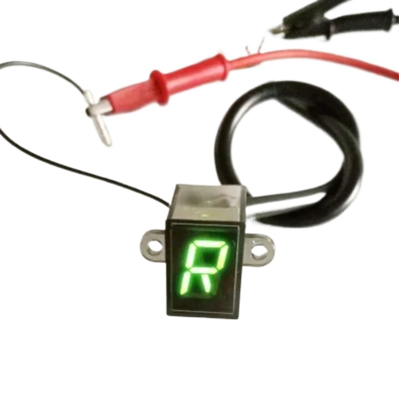 Indicador Engranaje Indicador De Marcha Digital Universal De 12 V para Motocicleta, Sensor De Posición De Cambio, Instrumento De Visualización A Prueba De Agua