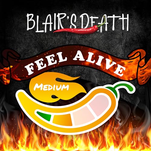 Blair's Hot Honey Sauce Potato Chips 50G Bag | Artisan Kettle-Cooked Crisps With Blair’S Original Death Sauce |Medium Heat - Pack Of 10 - 4