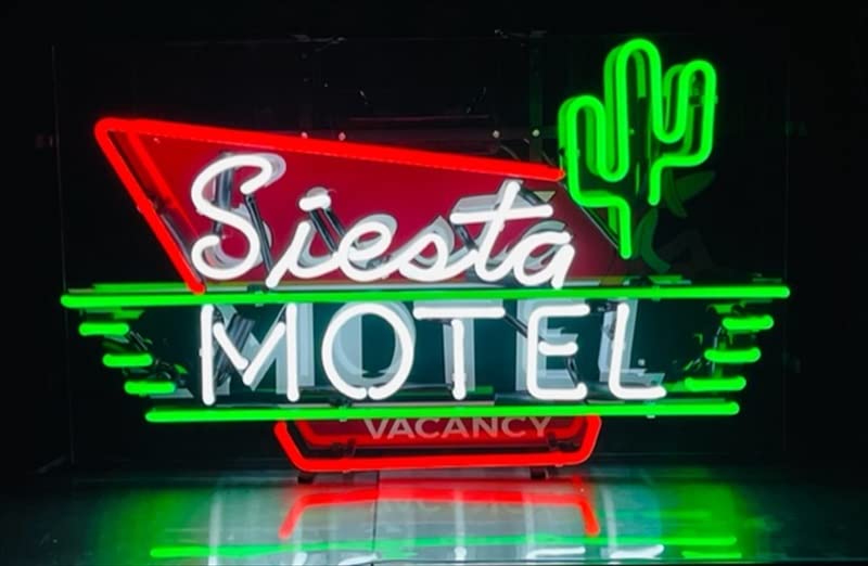 Amazon.co.jp: MOTEL モーテル ネオンサイン 看板 ライト シボレー 