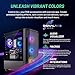 Skytech Gaming Shadow Desktop PC, Intel i5 13400F 2.5 GHz (4.6GHz), NVIDIA RTX 4060 8GB, 1TB NVMe SSD, 32GB DDR5 RAM 5600 RGB, 650W Gold PSU, Wi-Fi, Win 11