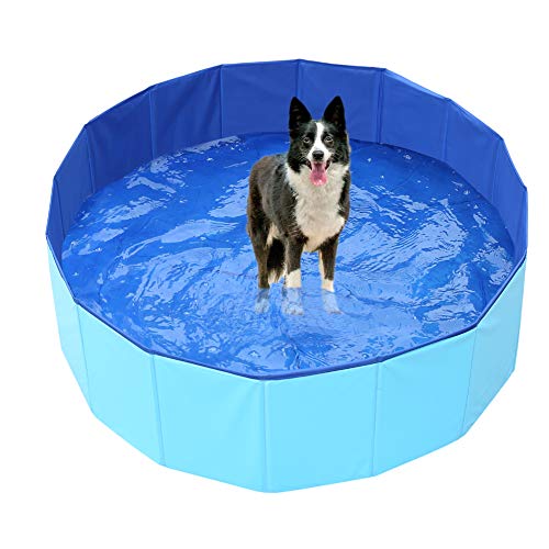 HMD Folding Bathtub Portable Folding Pet Pool Pet Swimming Pool Indoor and Outdoor Dog Cat Bathing Pool Dog Bathtub Above-Ground Swimming Pool