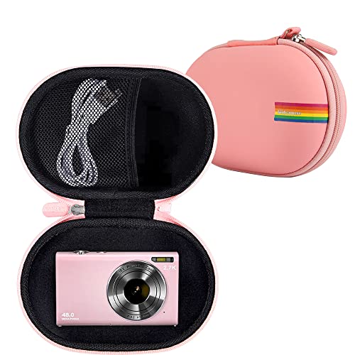 Étui pour appareil photo rose, bleu, Peut être porté facilement et confortablement pendant que vous voyagez Cover