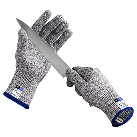 Induzeug Guantes resistentes a cortes con puntas de silicona antideslizantes Cover