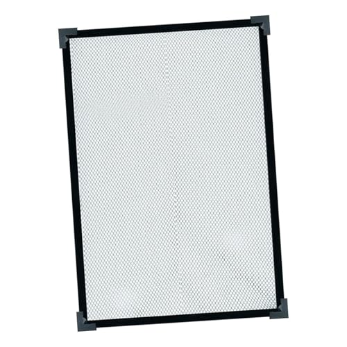 Perfk Filet Anti-Saut pour Aquarium - Couverture de Remplacement, Couvercle d'écran, Bricolage, Couvercle d'Aquarium en Maille, 80cmx40cm