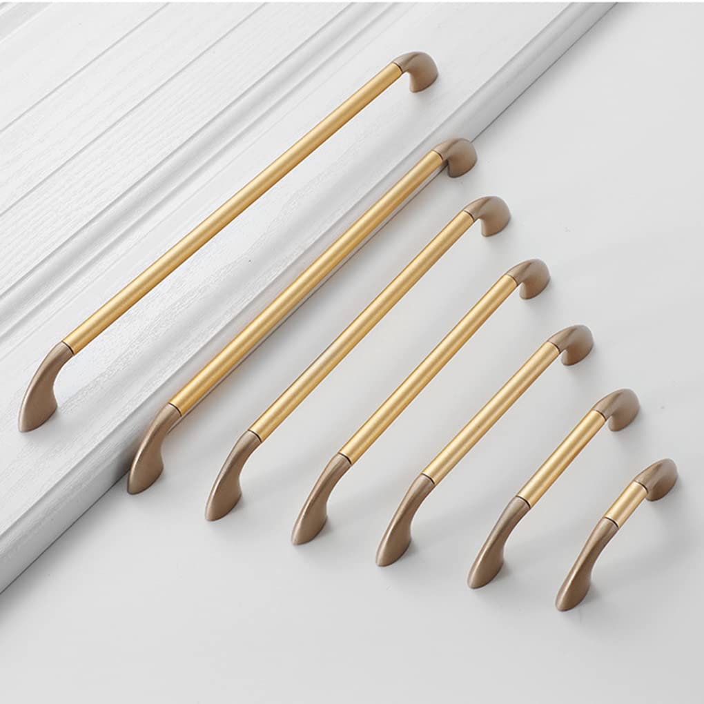 Niusabou D Bow Pulls Oor Handles, Cupboar Drawer Bathroom Handles & Knobs 2-Pack Euro Bow Oor Pulls Froste Zinc, 64-256Mm(Hole Istance 192Mm)