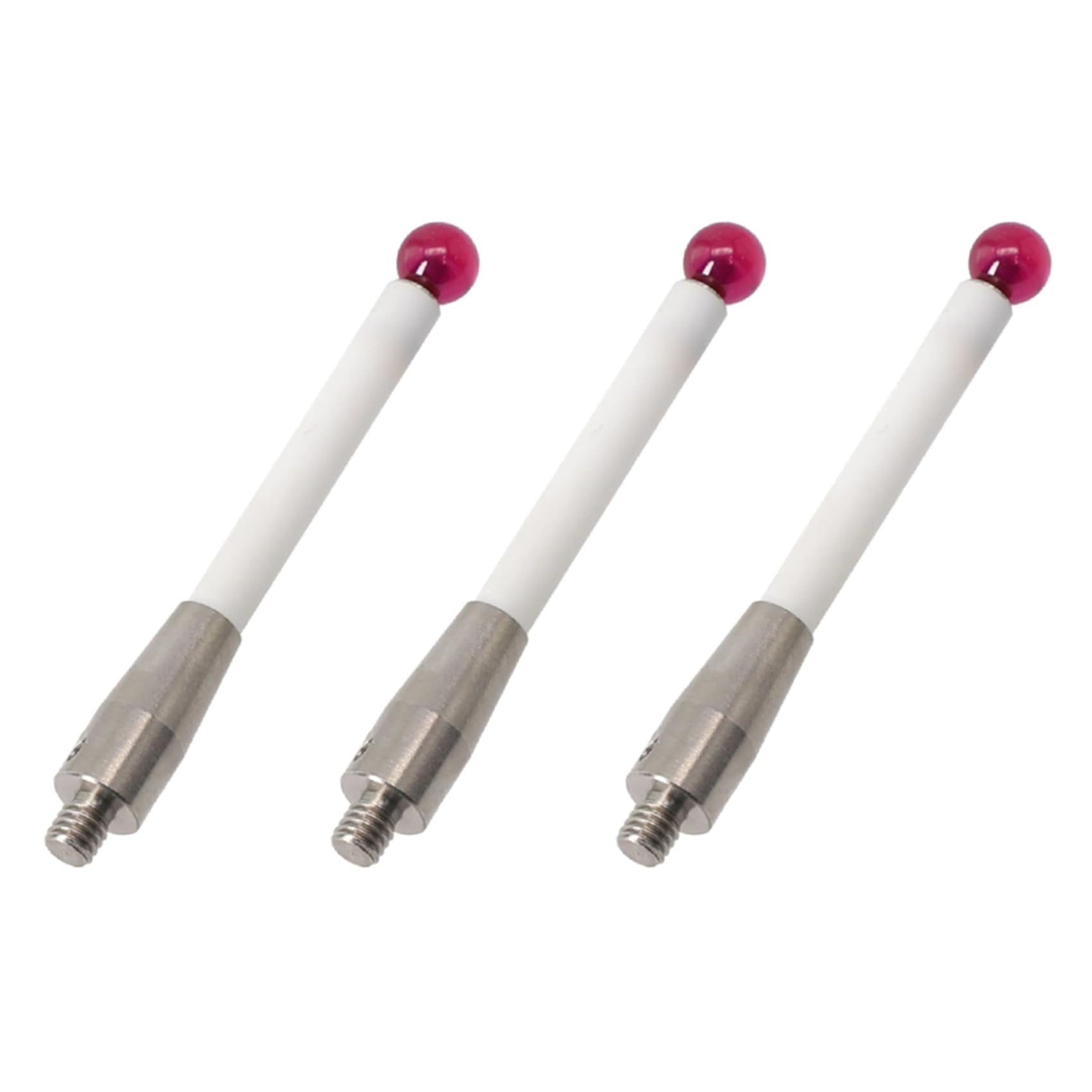 Jnchdghwa As Shown 3X Probe Stylus A 5000 3709 Cmm 50Mm Contact Probes Ceramic Measuring Shafts-6Mm Ball Tip Cnc Tools Accessory