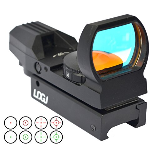 LDGJ Electro DOT Sight Red Reflex Sight with 4 Reticles