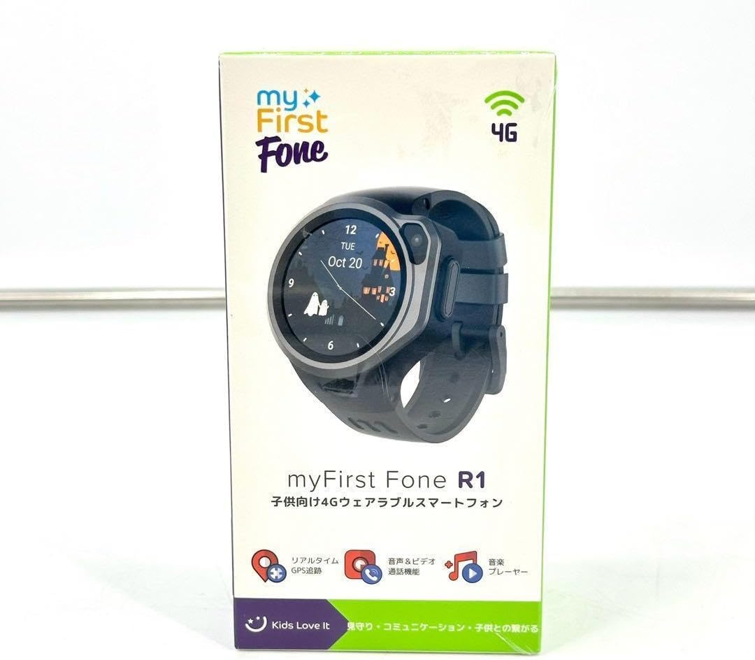 未開封 myFirst Fone R1 スマートウォッチ 黒 ブラック 未開封 myFirst