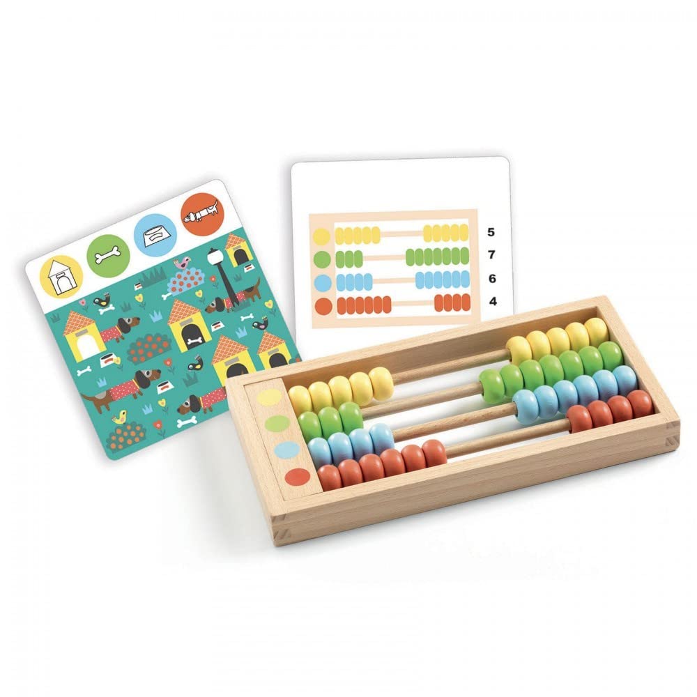 Eduludo Perlix Ábaco de Djeco en Minikidz