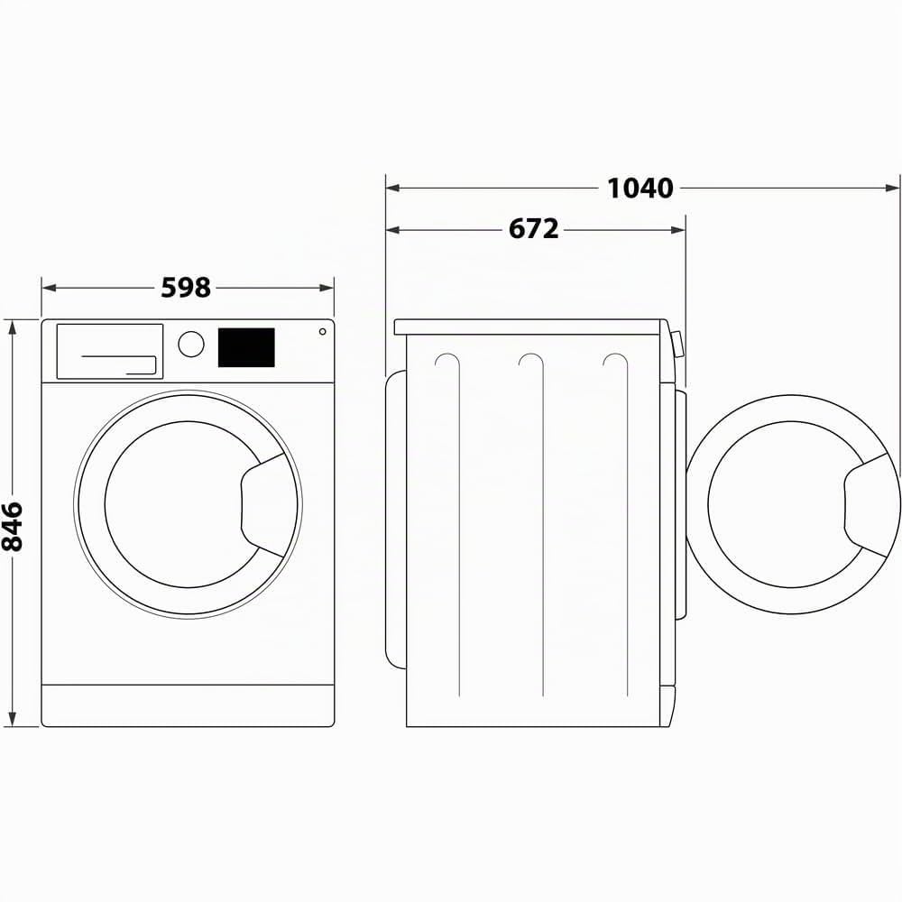 Hotpoint Ariston HPT 113D BS IT Asciugatrice Capacità 11kg, classe D