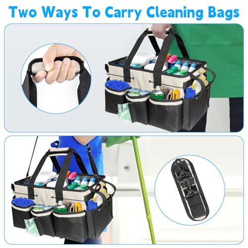 Sac de nettoyage pliable pour ranger vos flacons sans risque de renversement - 5
