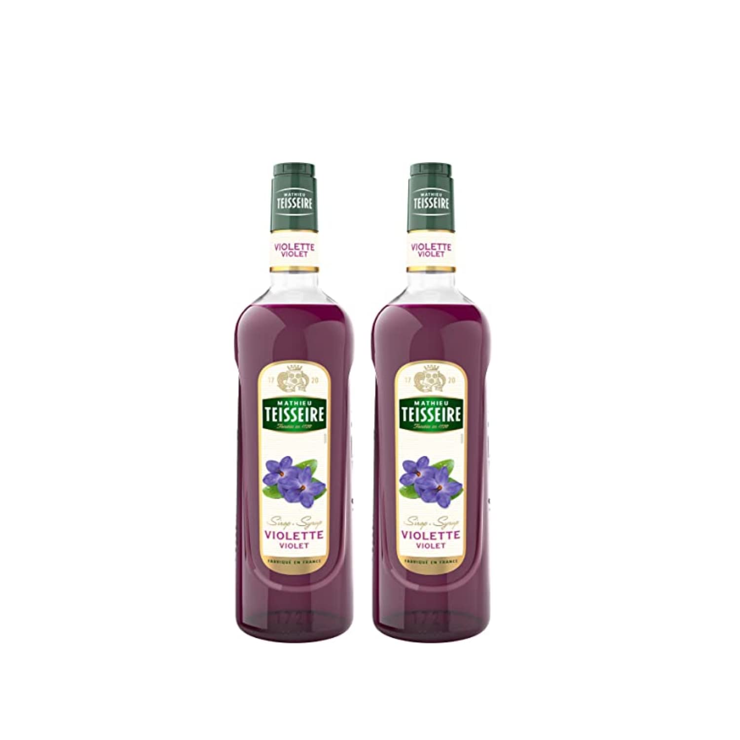 Lot sirop & limonade : Sirop Teisseire - Violette (2x1L) – Limonade Rioba (4x1L)