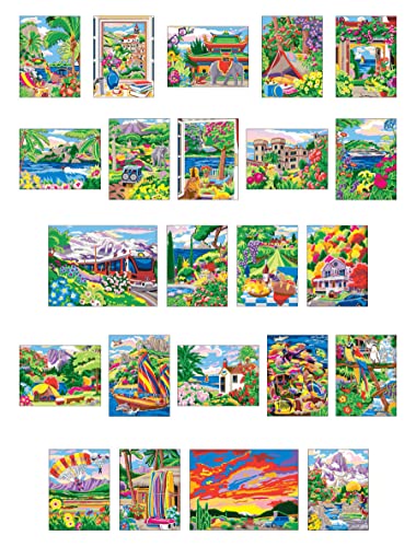 Creative Haven Wanderlust Color by Number