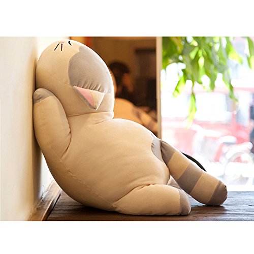 Lazada Kids Pillow Stuffed Animal Cat Plush Pillows Soft Kitty Gifts For Toddlers And Girls 18 Inches Gray #TOP6