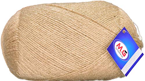 Image of M.G ENTERPRISE Jupiter Skin (200 gm) Wool Ball Hand Knitting Wool /Art Craft Soft Fingering Crochet Hook Yarn, Needle Knitting Yarn Thread Dyed