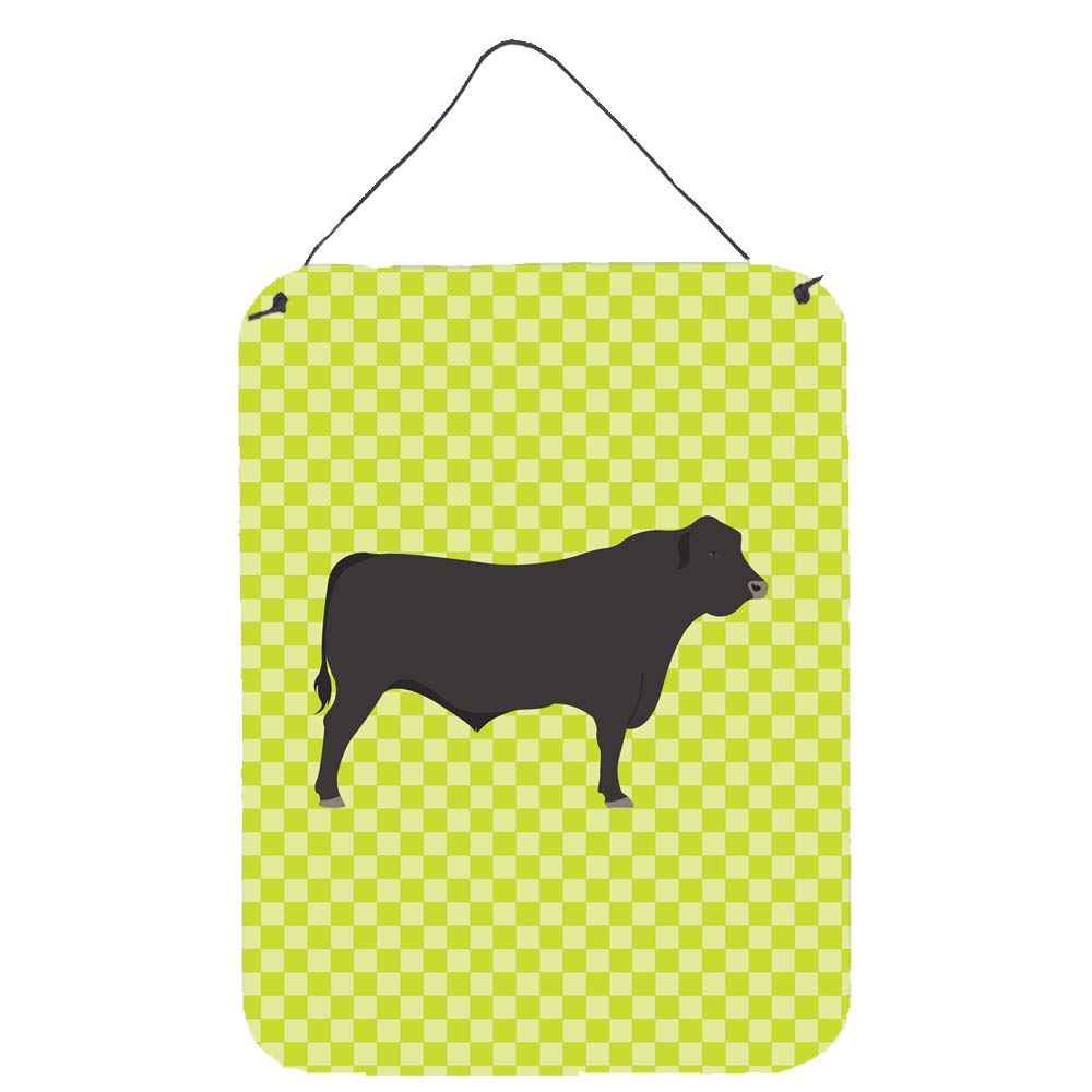 Impression en métal vache noire Angus idée cadeau déco nature Caroline's Treasures